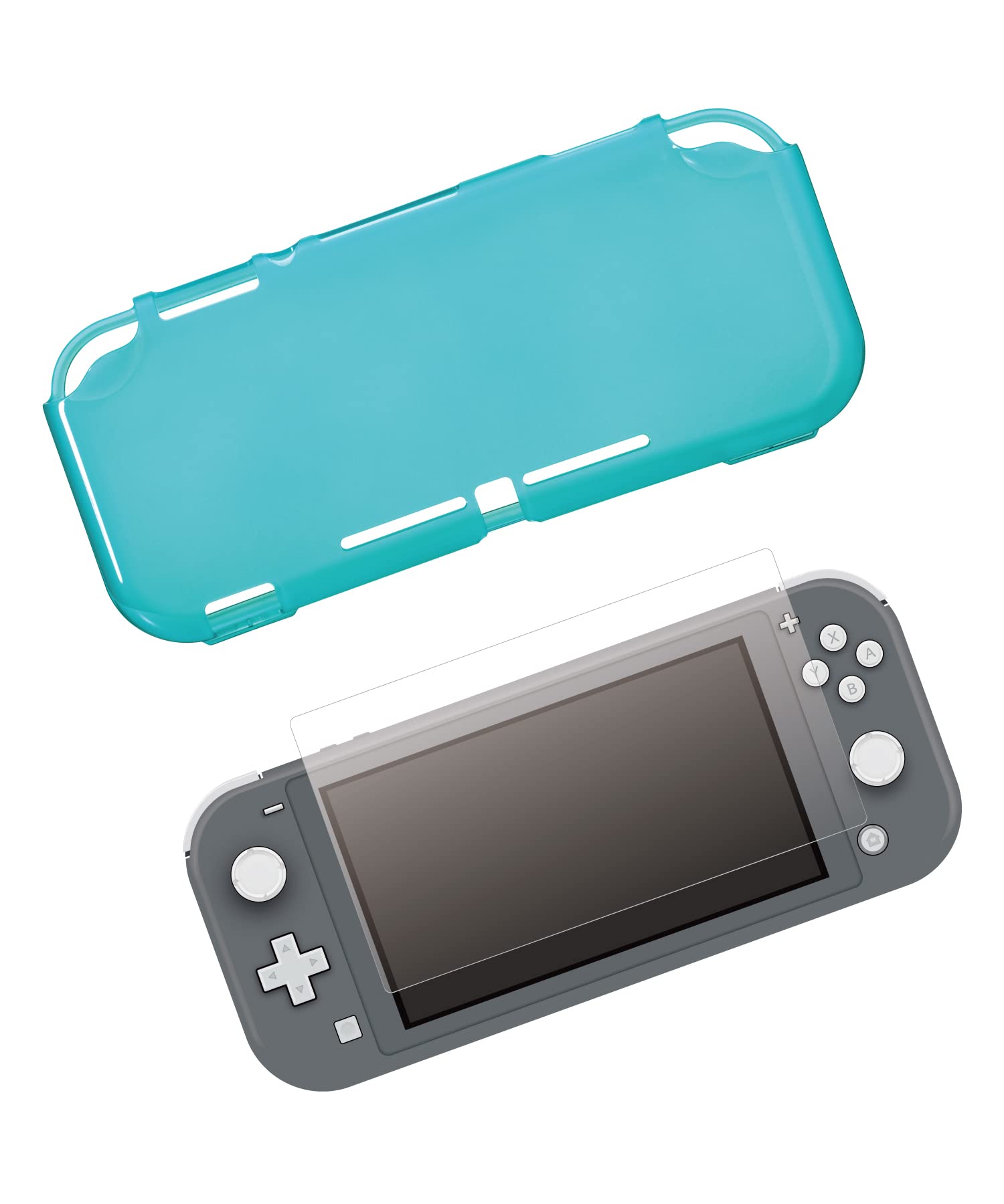 Nintendo ガラスフィルム 保護ガラス 保護フィルム スイッチ 任天堂スイッチ ターコイズ　※画面はずっと保護ガラス Lite Switch Nintendo Switch